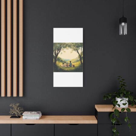 Serene Family Canvas Art, Family Wall Decor, Nature Artwork, Home Gallery, Gift for Parents, Personalized Home Decor - Image 170